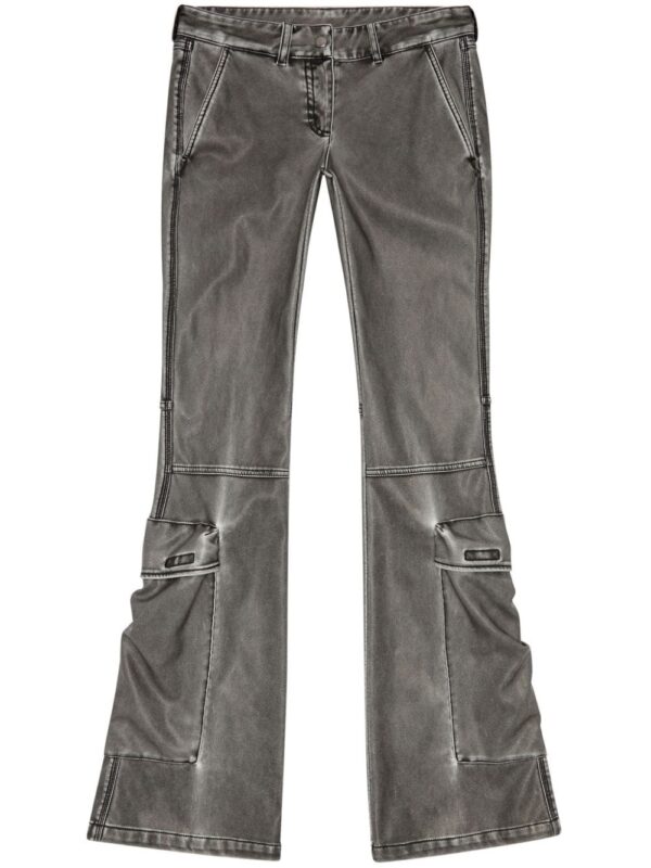 Diesel  flared cargo trousers