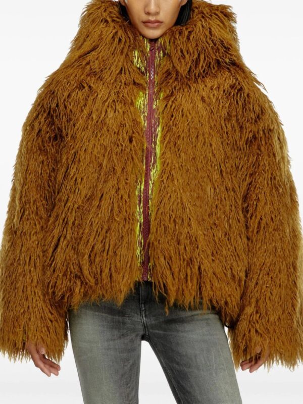 Diesel  W-ASABI faux-fur jacket - Image 3