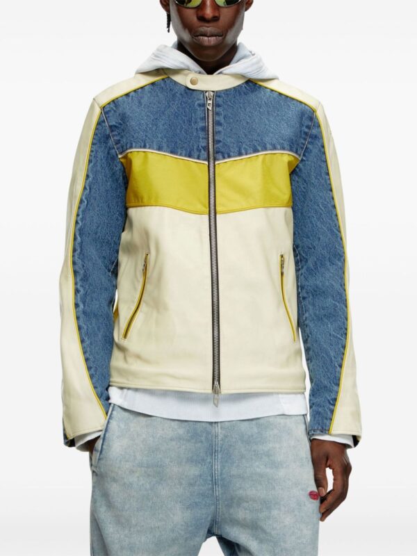 Diesel  L-Leopol panelled jacket - Image 3