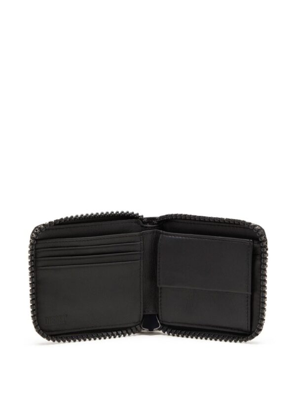 Diesel bi-fold leather wallet - Image 3