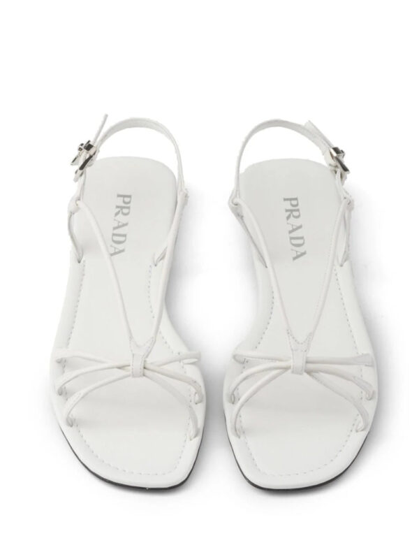 Prada  flat leather sandals - Image 4