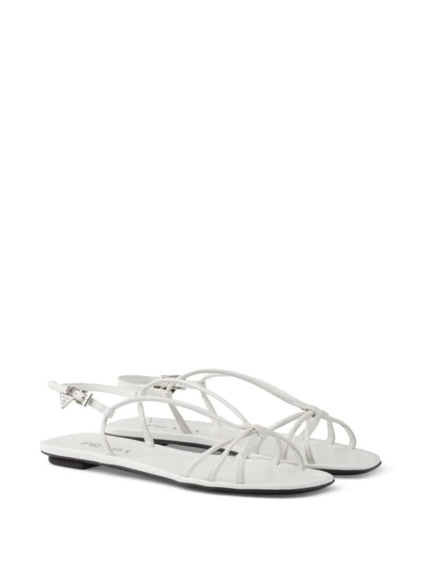 Prada  flat leather sandals - Image 2