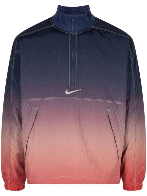 Supreme  x Nike gradient-effect ripstop windbreaker