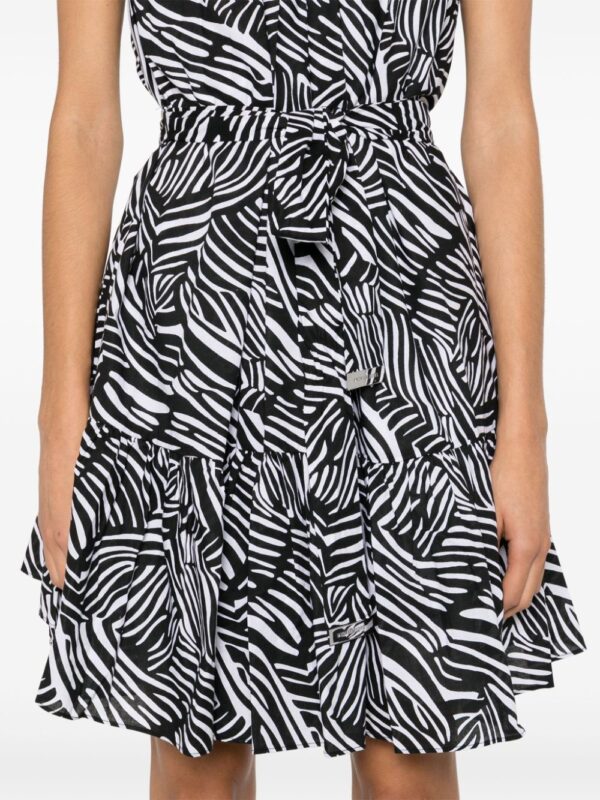 Michael Michael Kors zebra-print belted mini dress - Image 5