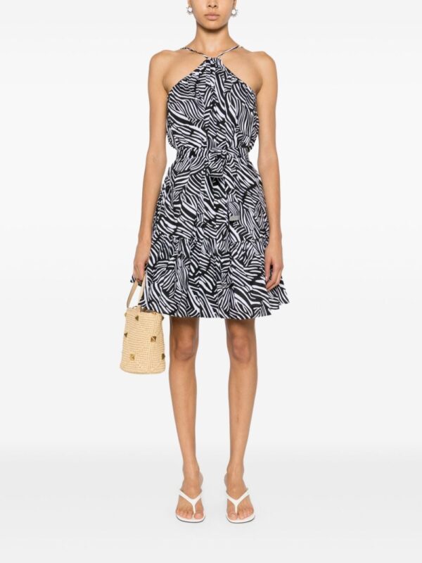 Michael Michael Kors zebra-print belted mini dress - Image 2