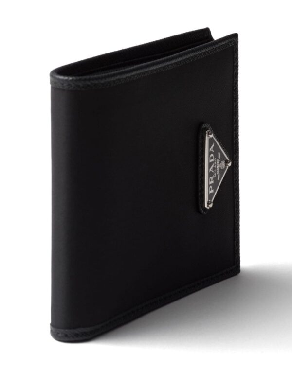 Prada recycled-nylon logo plaque wallet - Image 3