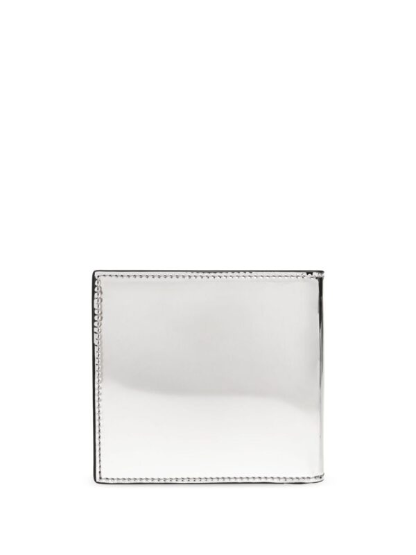 Alexander McQueen silver-tone bi-fold wallet - Image 2