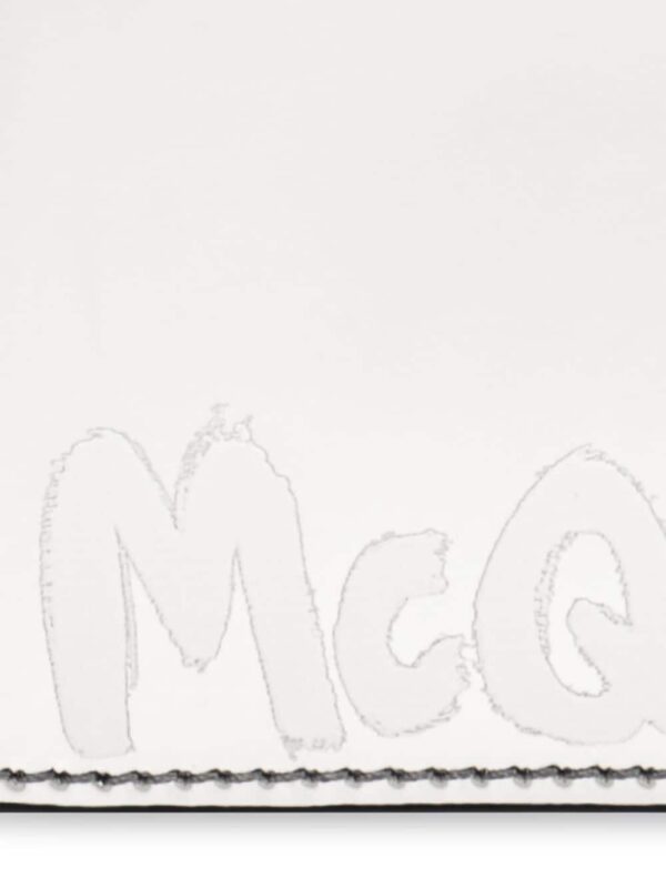 Alexander McQueen silver-tone bi-fold wallet - Image 4