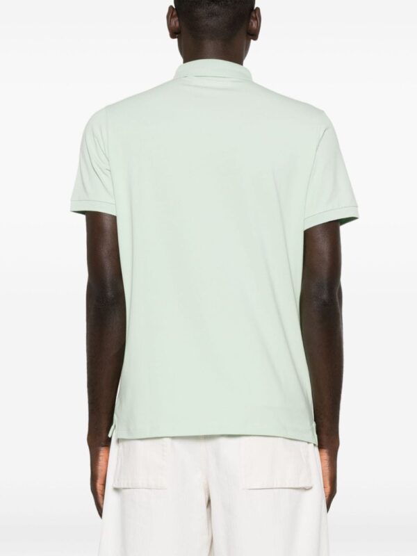 Karl Lagerfeld logo-embroidered jersey polo shirt - Image 4