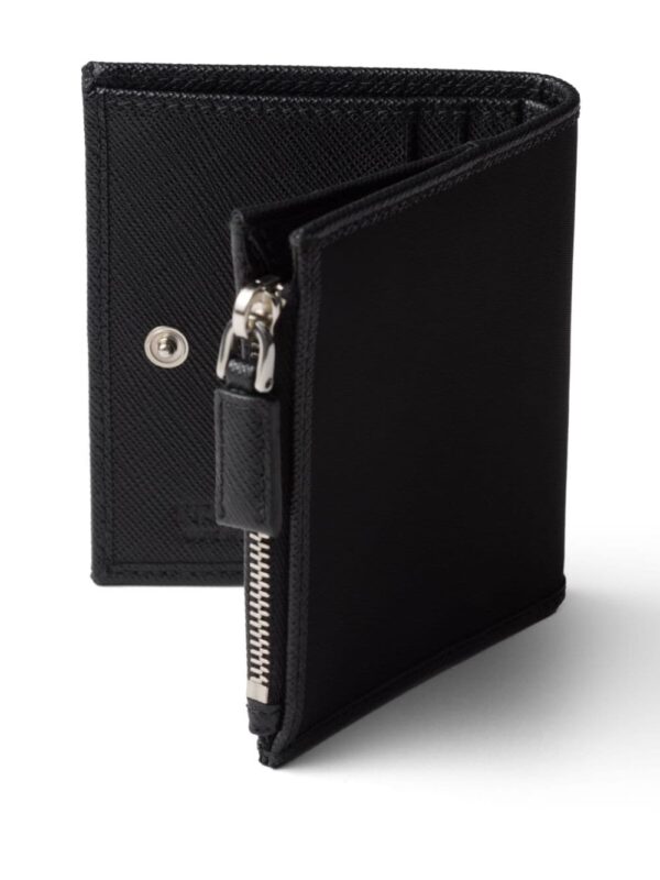 Prada enamel-triangle logo wallet - Image 2