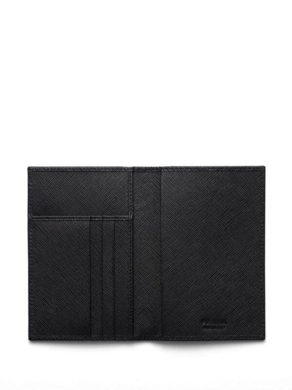Prada Re-Nylon enamel-triangle logo wallet - Image 3