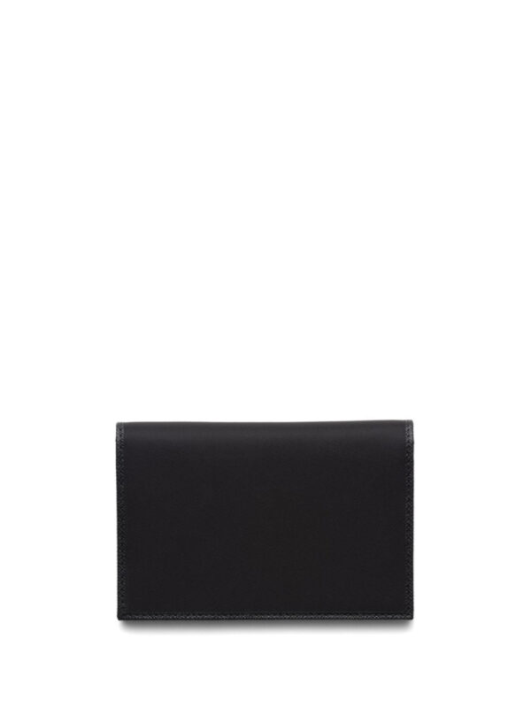 Prada Re-Nylon enamel-triangle logo wallet