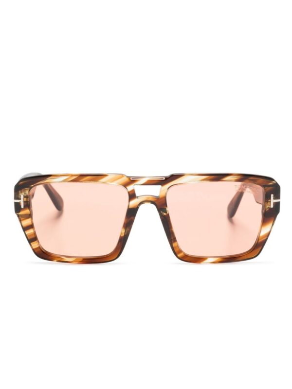 TOM FORD Eyewear Redford pilot-frame sunglasses