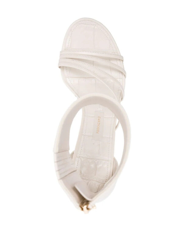Ferragamo  85mm multi-way strap leather sandals - Image 4