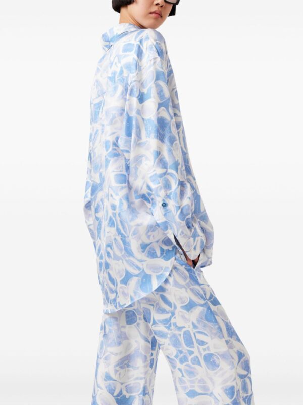 Stella McCartney  sunglasses-print shirt - Image 4