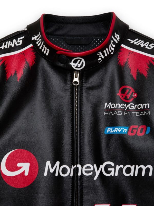 Palm Angels  x Alpinestars x Haas leather jacket - Image 3