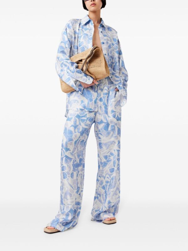 Stella McCartney  sunglasses print pajama trousers - Image 2