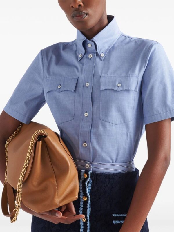 Prada  short-sleeve cotton shirt - Image 4
