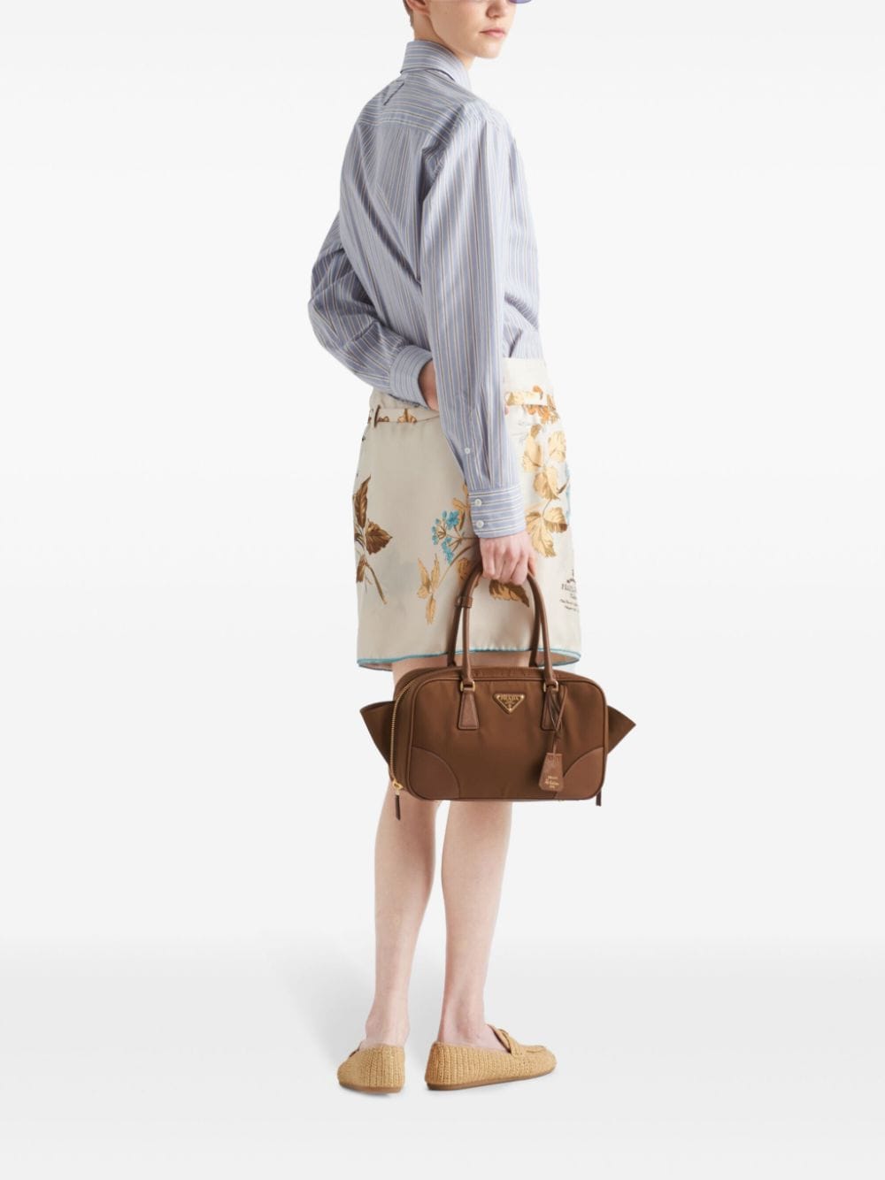 Prada striped cotton shirt - Image 4