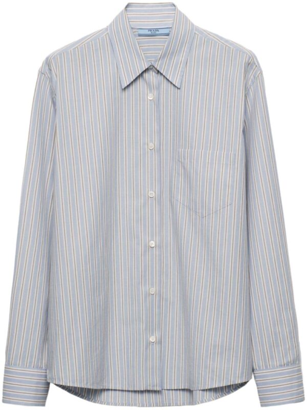 Prada striped cotton shirt