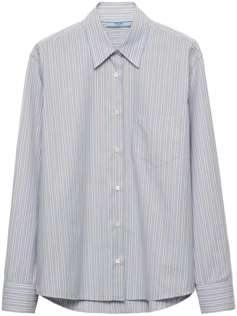 Prada striped cotton shirt