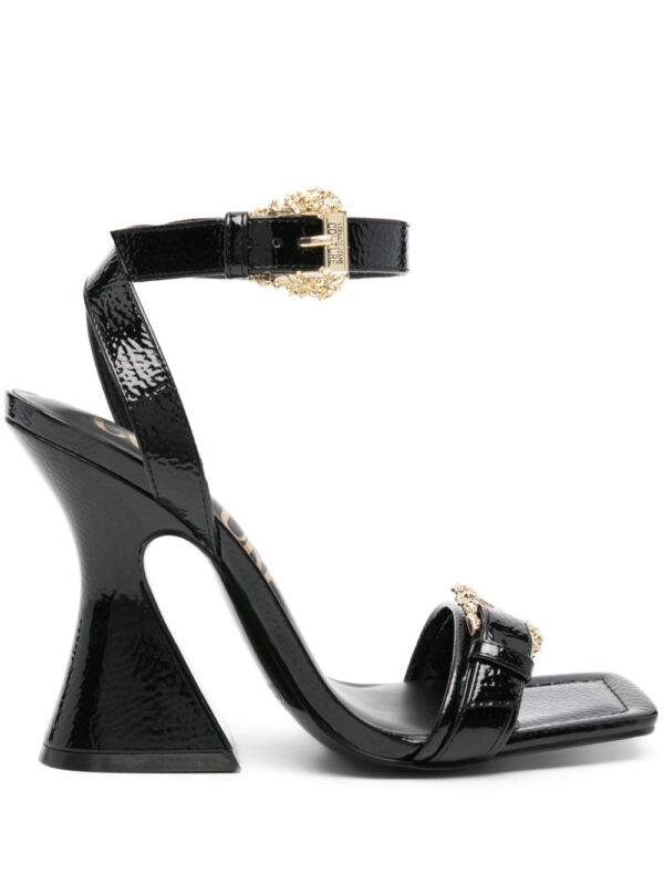 Versace Jeans Couture  110mm buckle-detail sandals
