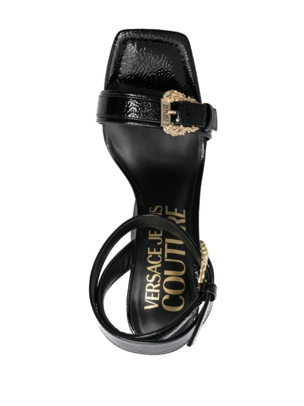 Versace Jeans Couture  110mm buckle-detail sandals - Image 4