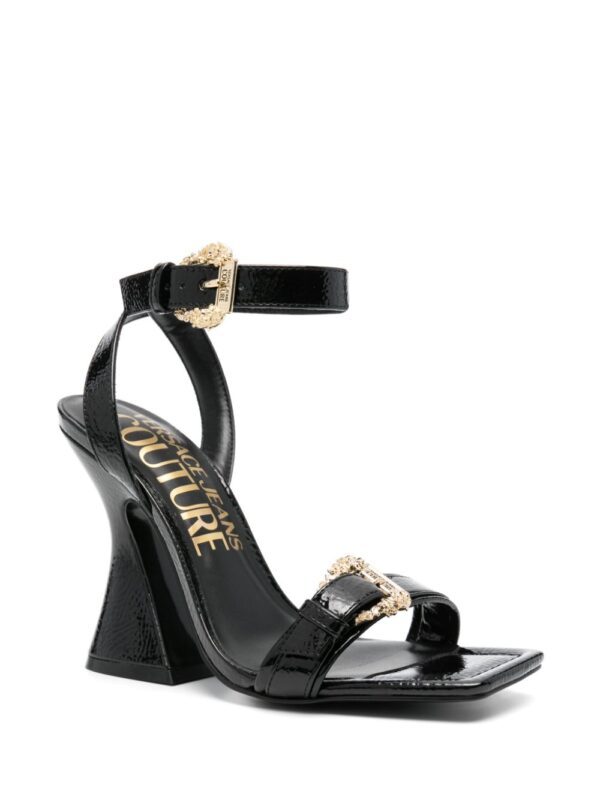 Versace Jeans Couture  110mm buckle-detail sandals - Image 2