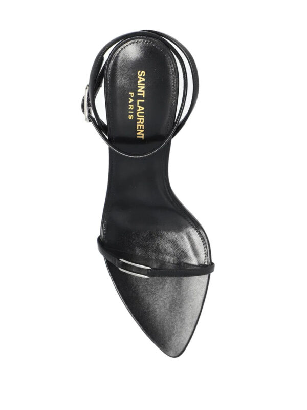 Saint Laurent  Kitty 75mm leather sandals - Image 4