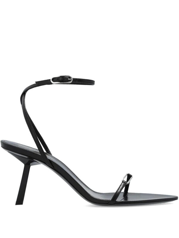 Saint Laurent  Kitty 75mm leather sandals