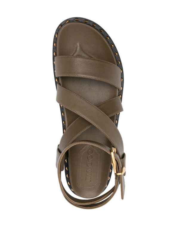 Jimmy Choo  Blaise leather sandals - Image 4