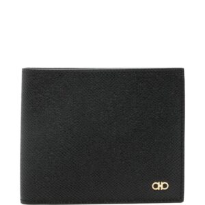 Ferragamo Gancini-plaque leather wallet