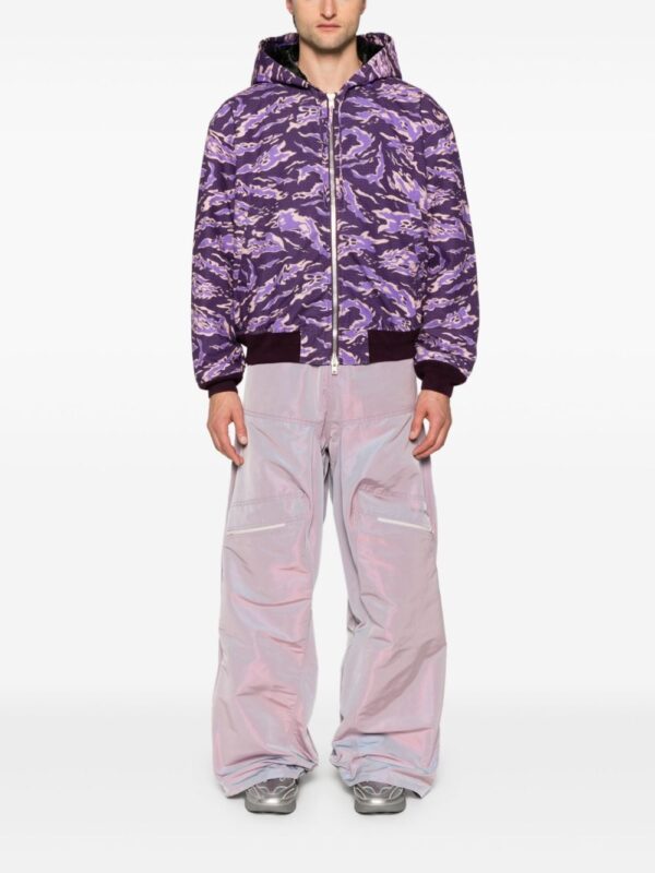 Acne Studios camouflage-print hooded padded jacket - Image 2