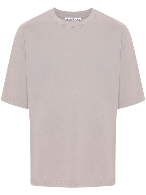 Acne Studios  logo-appliqué cotton T-shirt