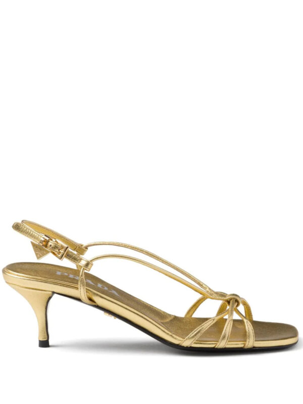 Prada  55mm leather sandals