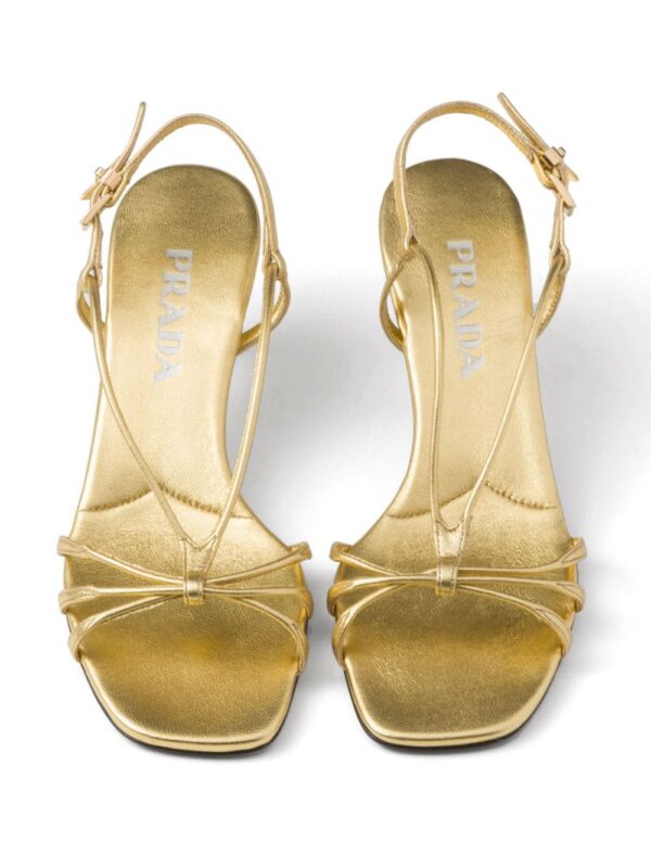 Prada  55mm leather sandals - Image 4