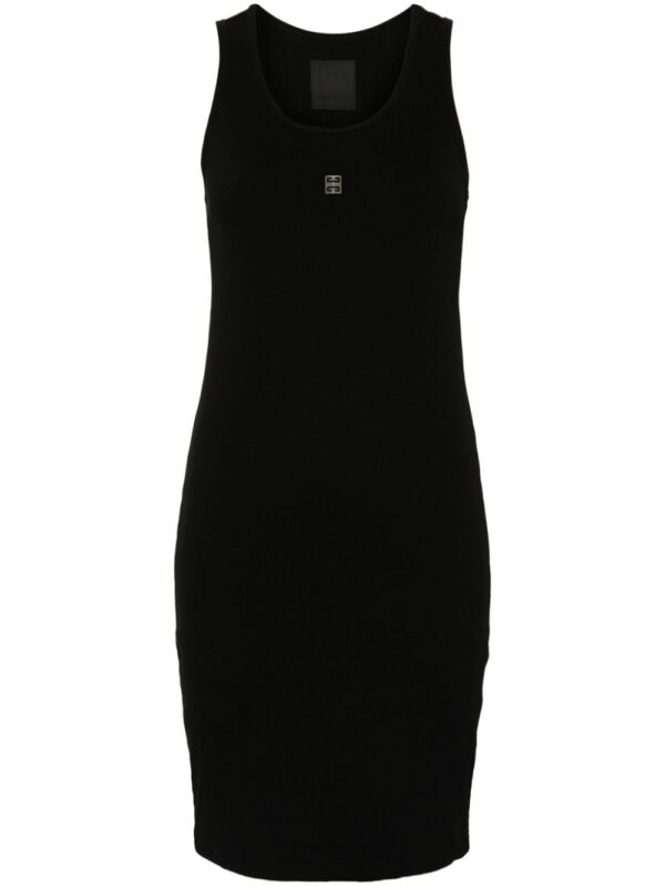 Givenchy 4G-motif ribbed mini dress