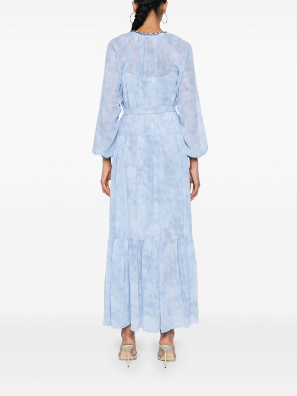 Versace Allover cut-out jacquard minidress - Image 4