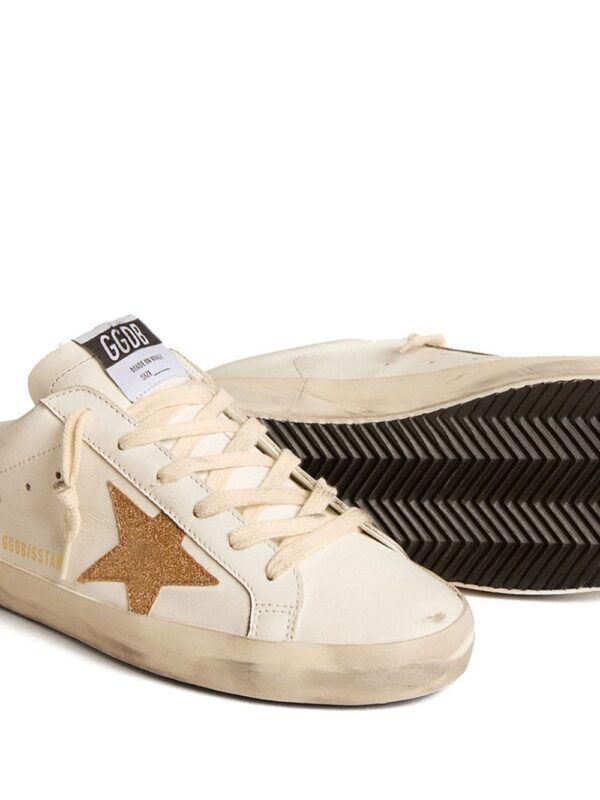 Golden Goose Super-Star sabot leather sneakers - Image 4