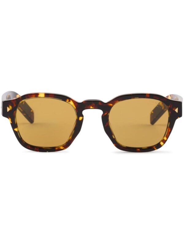 Prada Eyewear logo-plaque square-frame sunglasses