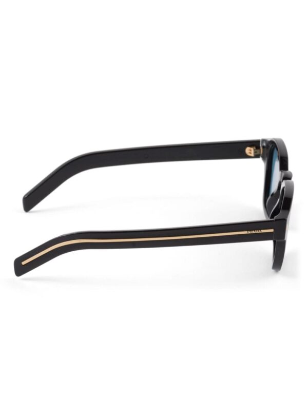 Prada Eyewear logo-plaque square-frame sunglasses - Image 3