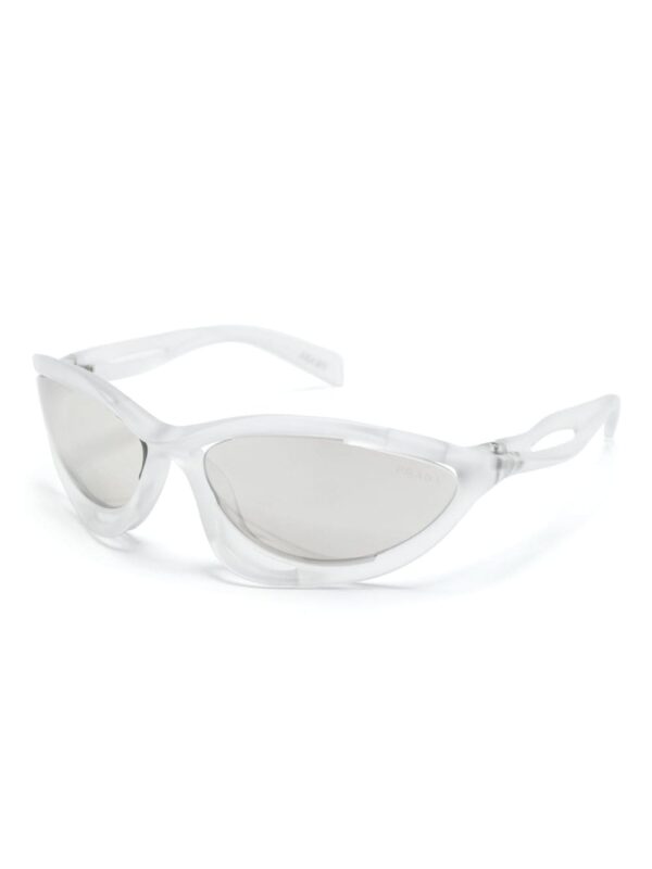 Prada Eyewear wraparound-frame sunglasses - Image 2