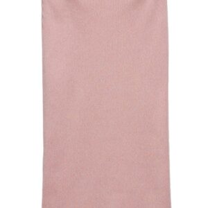 Prada  belted ribbed cotton midi skirt