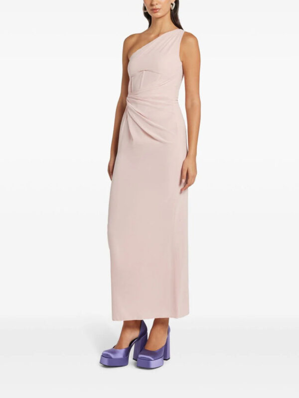 Versace  one-shoulder silk maxi dress - Image 2