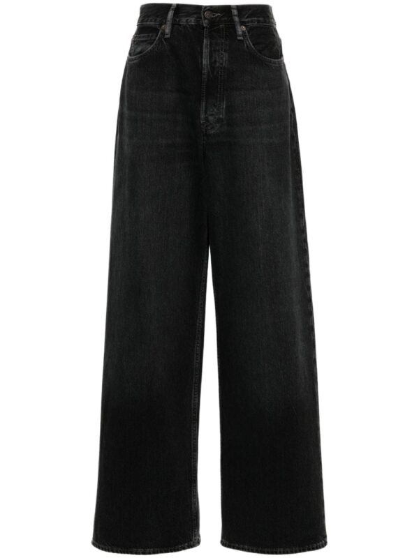Acne Studios  low-rise wide-leg jeans