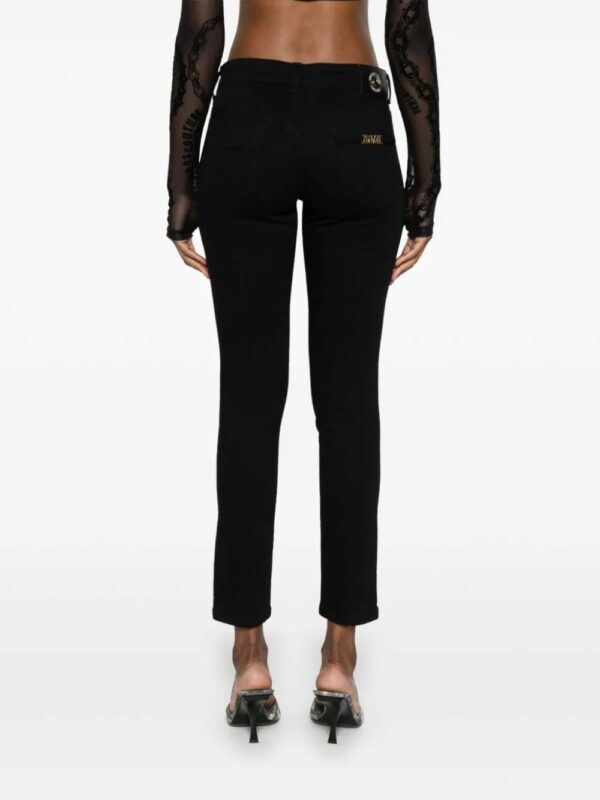 Versace Jeans Couture  logo-plaque skinny jeans - Image 4