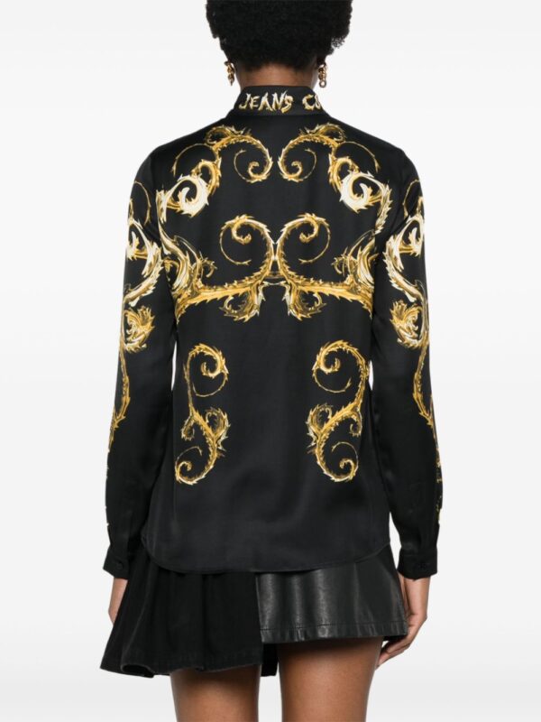 Versace Jeans Couture  Baroccoflage-print shirt - Image 4