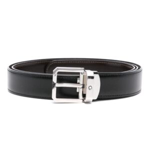 Louis Vuitton  logo-engraved leather belt