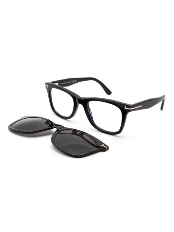 TOM FORD Eyewear square-frame clip-on glasses - Image 2