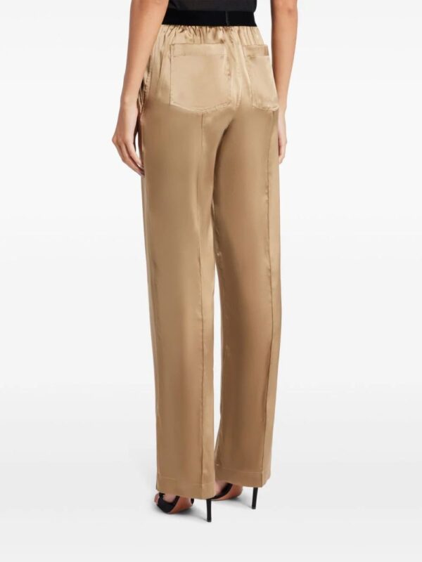 TOM FORD  straight-leg satin trousers - Image 4